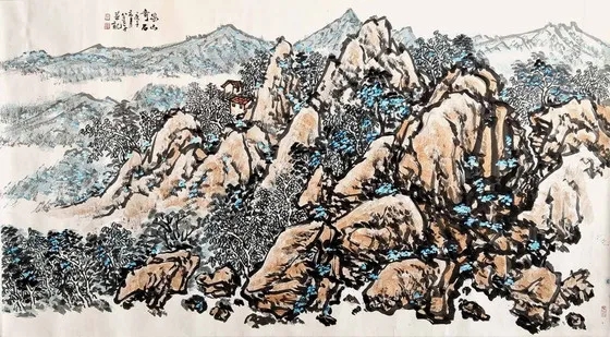 赵运平 家山奇石 镜片